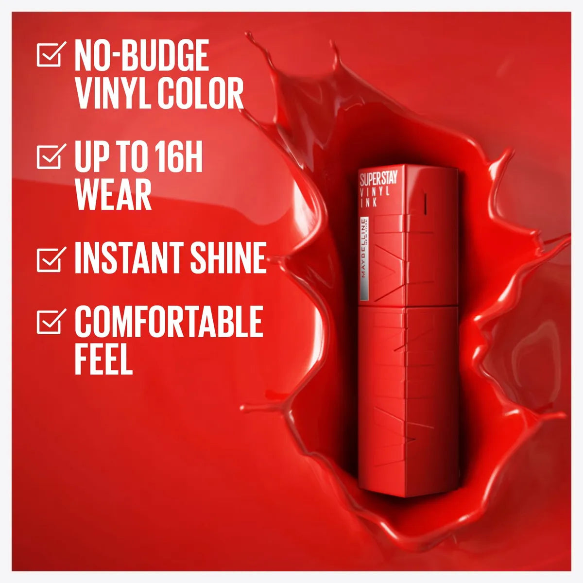Maybelline Liquid Lipstick Lip Colour Super Stay Vinyl Ink