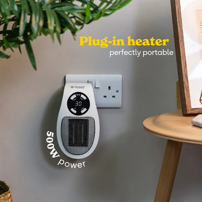 Russell Hobbs RHPH2001 500W Ceramic Plug Heater
