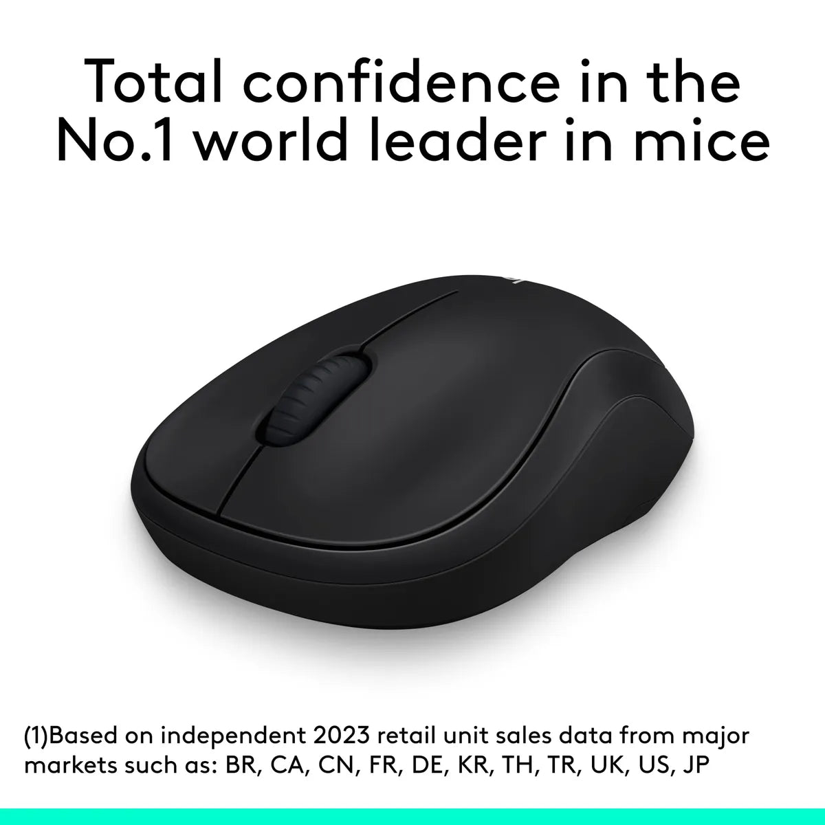 Logitech M185 Compact Ambidextrous Wireless Mouse