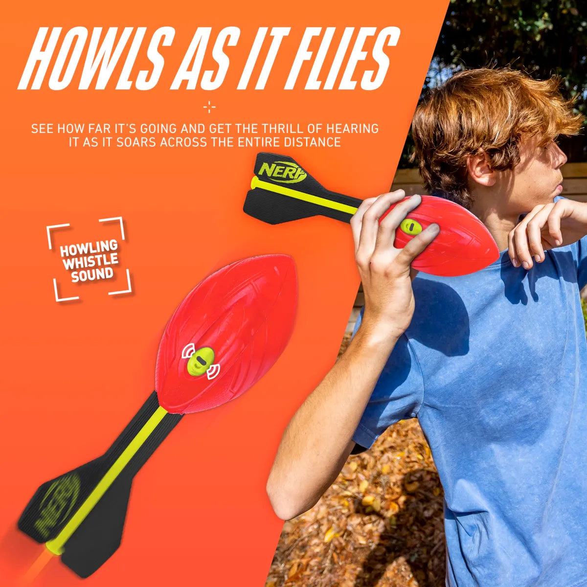 NERF Vortex Aero Howler Foam Ball