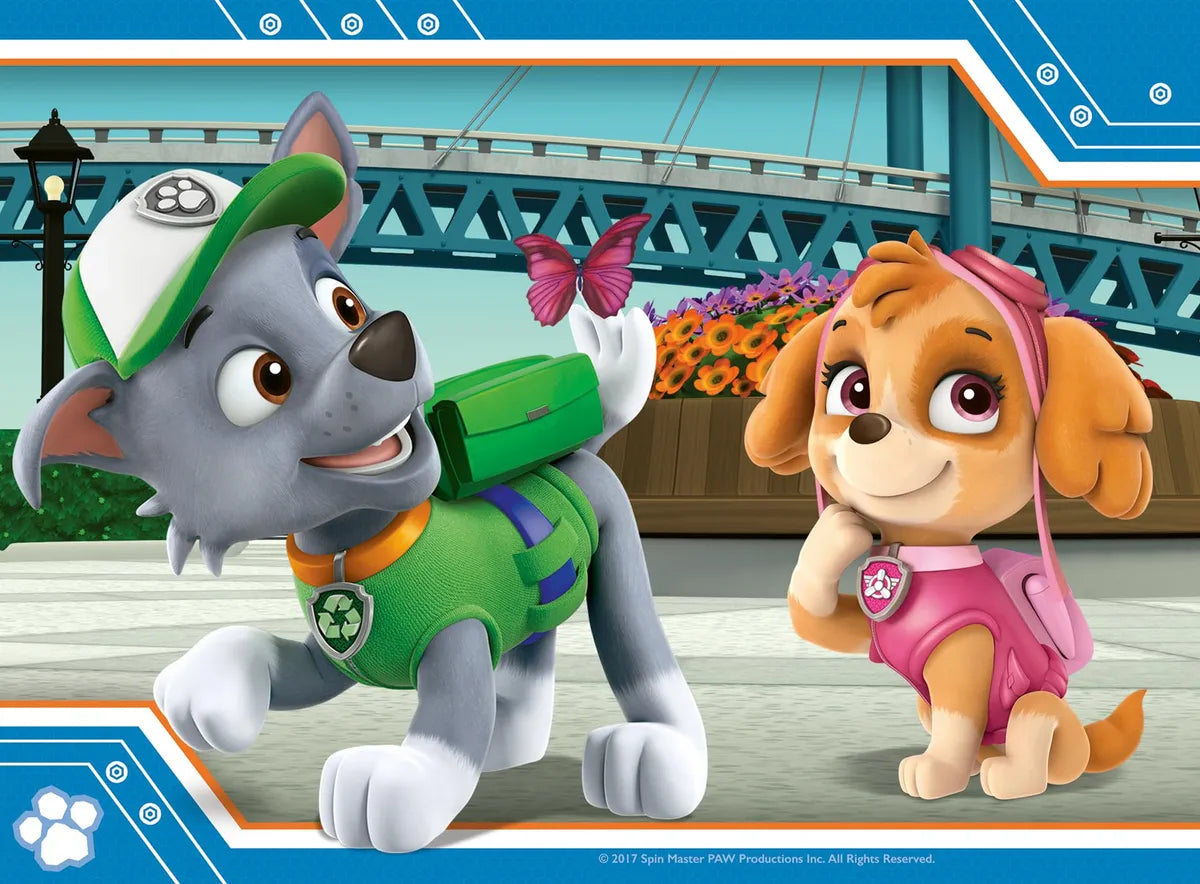 Ravensburger Paw Patrol 4 in Box Jigsaw Puzzles for Kids Age 3 Years