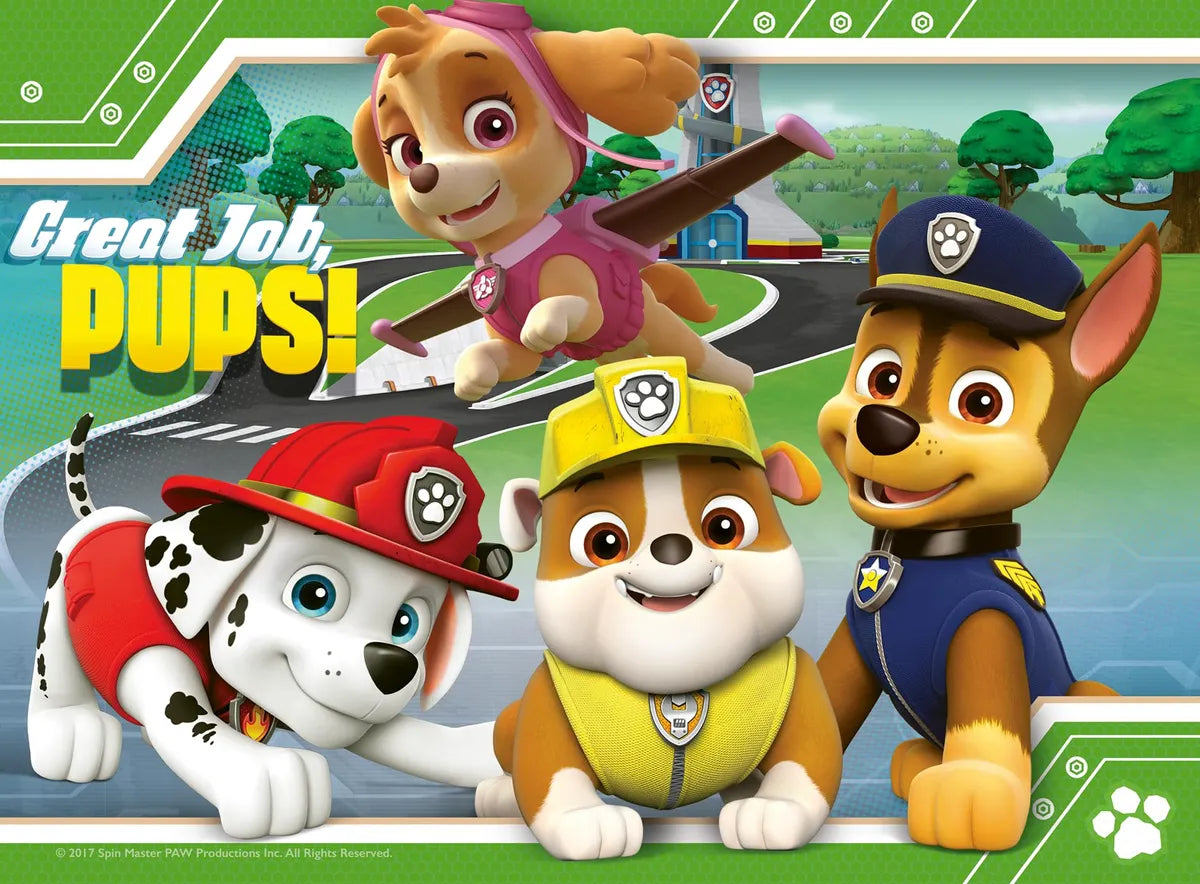 Ravensburger Paw Patrol 4 in Box Jigsaw Puzzles for Kids Age 3 Years