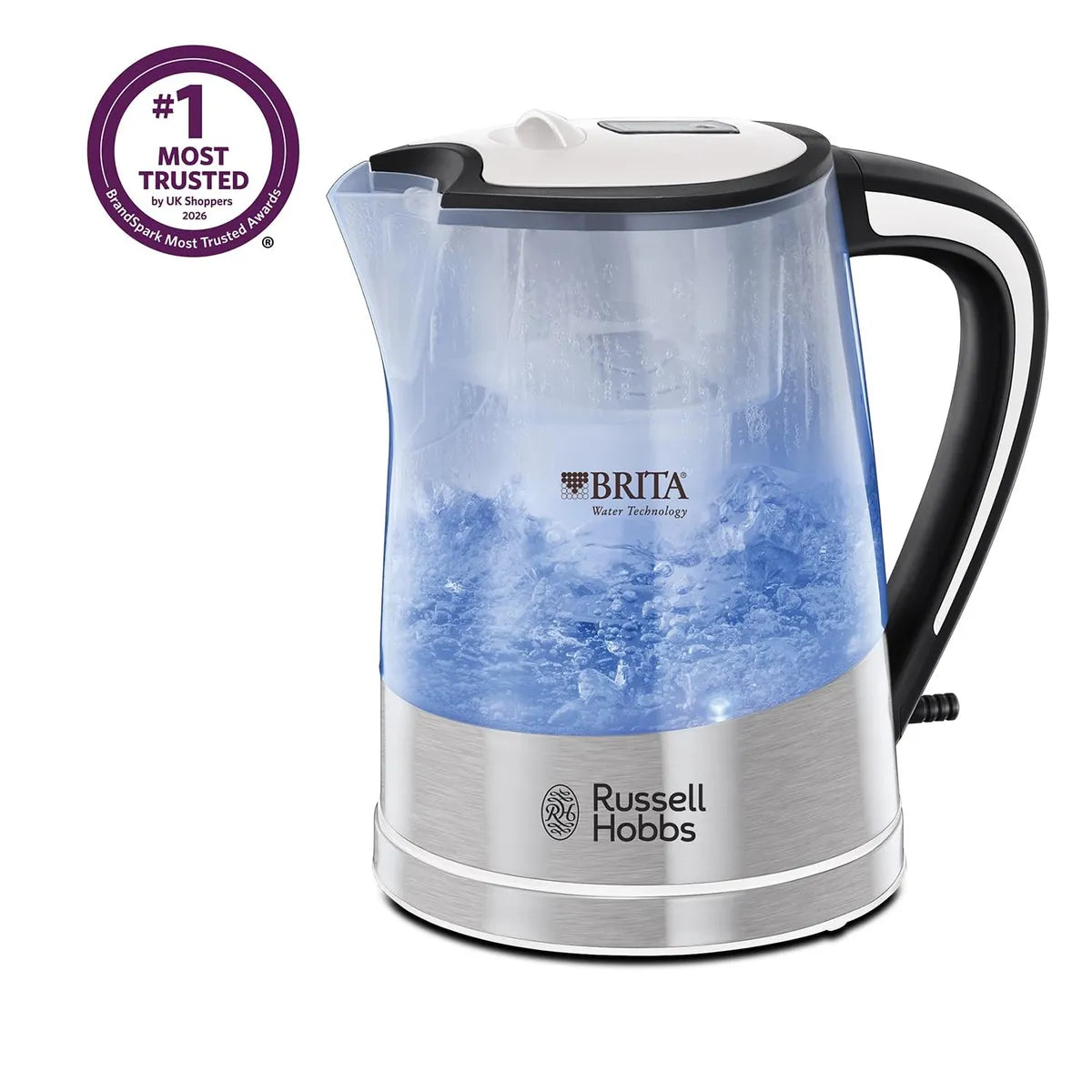 Russell Hobbs 22851 Brita Purity Kettle 1L 3000W 3 Year Guarantee