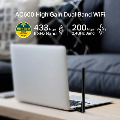 TP-Link Archer T3U Plus AC1300 USB WiFi Adapter for PC