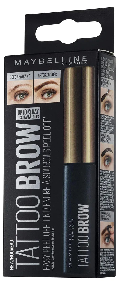 Maybelline Brow Tint Tattoo Brow Peel Off Gel - Medium