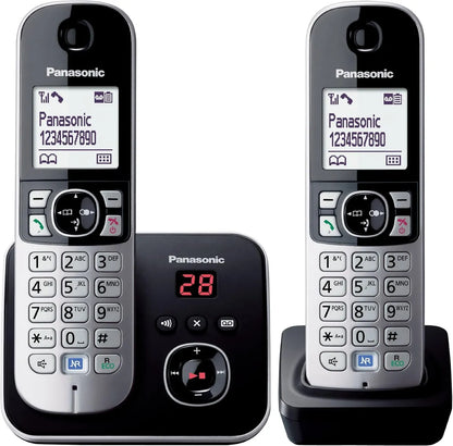 Panasonic KX-TG6822EB Twin DECT Cordless Telephone Set