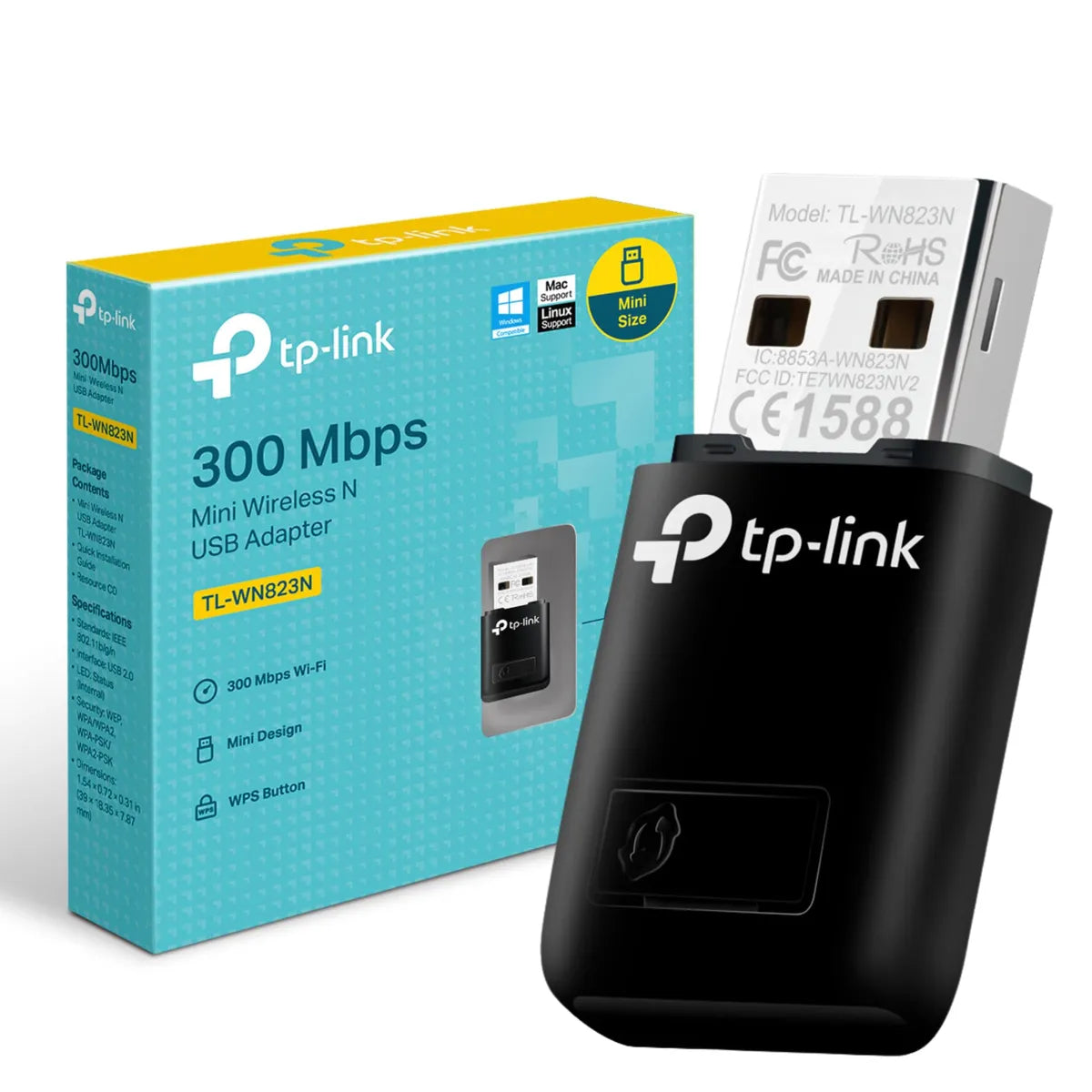 TP-Link TL-WN823N Mini WiFi Dongle