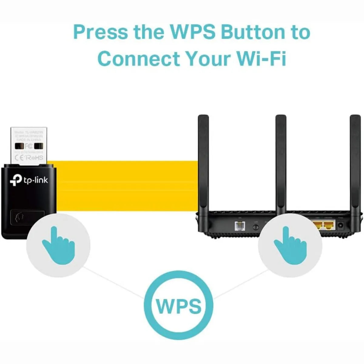 TP-Link TL-WN823N Mini WiFi Dongle
