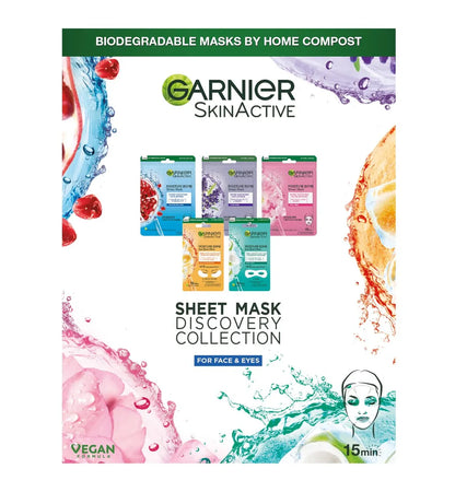 Garnier Sheet Mask Discovery Collection