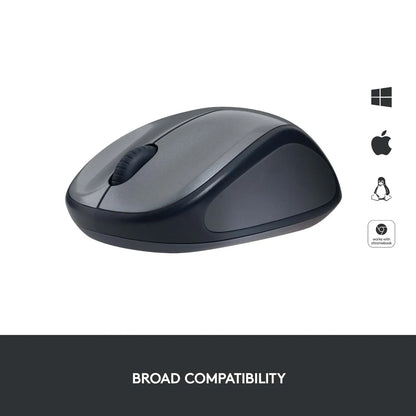 Logitech M235 Wireless Mouse - Grey