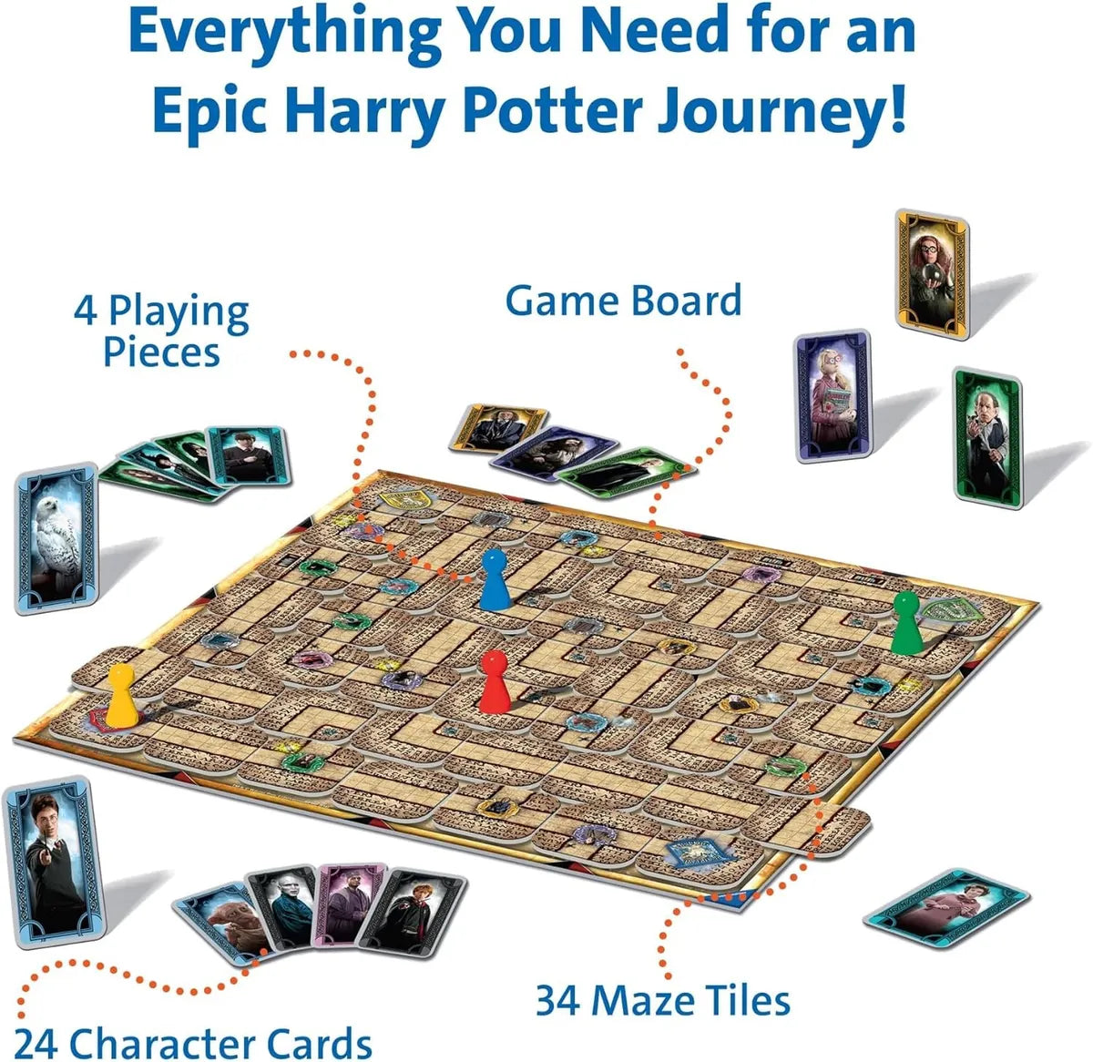 Ravensburger Harry Potter - Labryinth The Move Maze Board Game