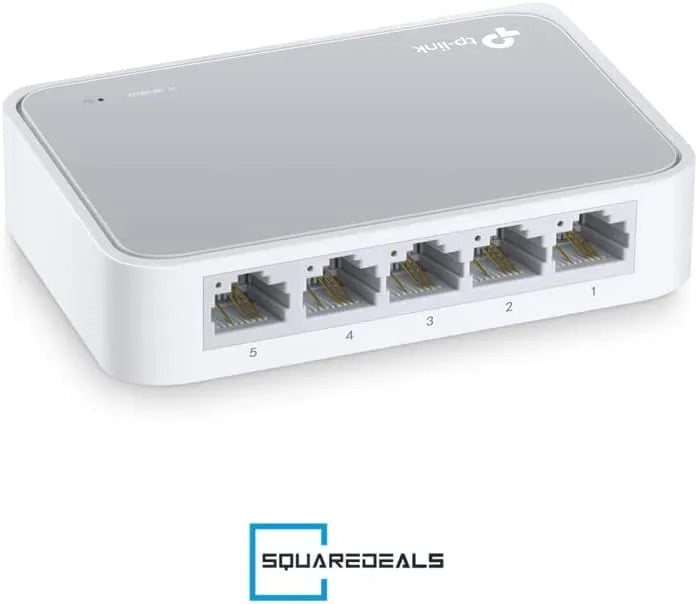 TP-LINK TL-SF1005D 5-Port 10/100 Mbps Unmanaged Desktop Switch