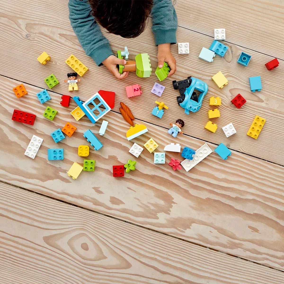 LEGO DUPLO Brick Box - Educational Stacking Toys for 1+ Year Old Boys