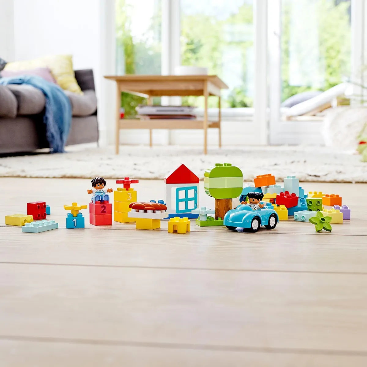 LEGO DUPLO Brick Box - Educational Stacking Toys for 1+ Year Old Boys