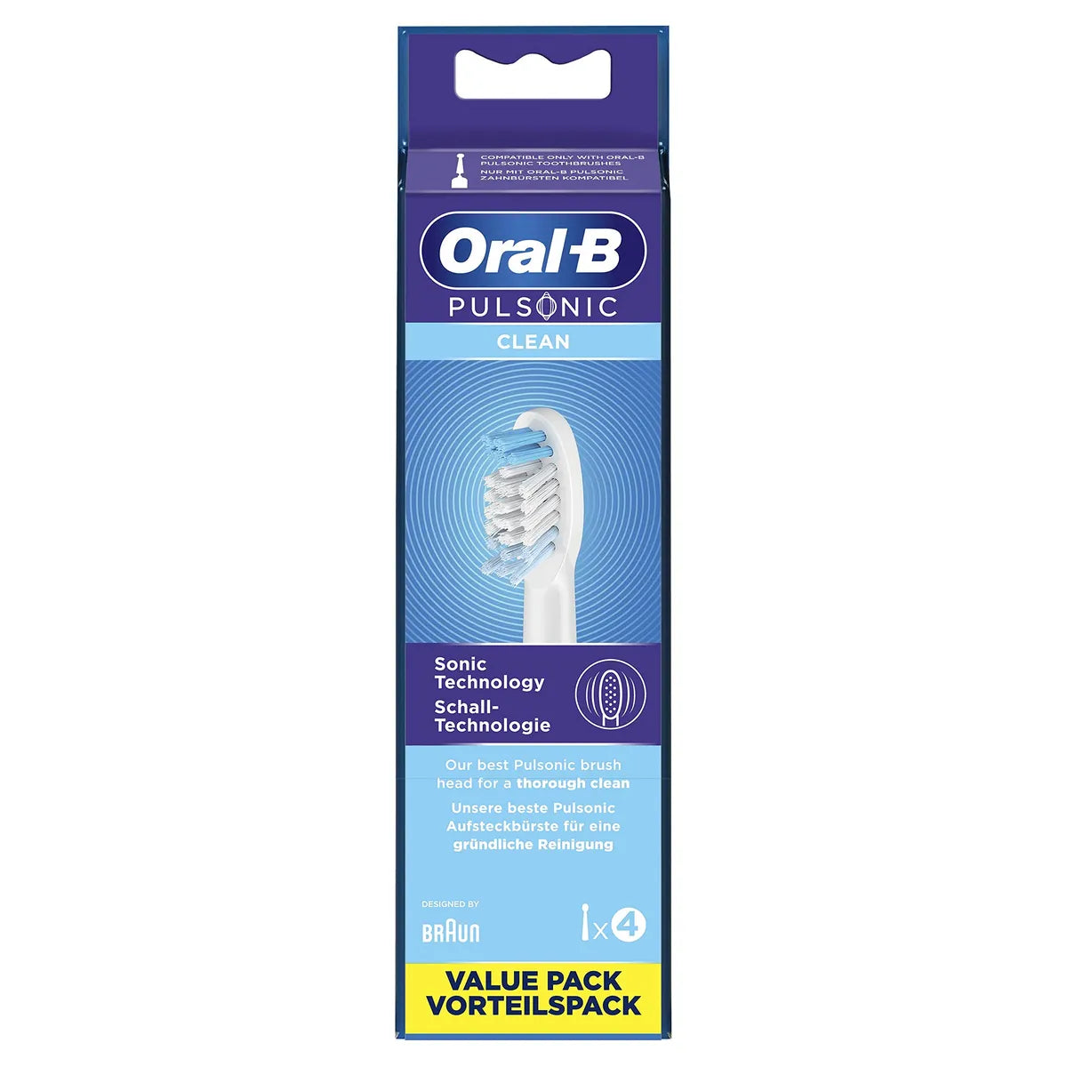 Oral-B Pulsonic Clean Toothbrush Heads for Sonic Toothbrushes